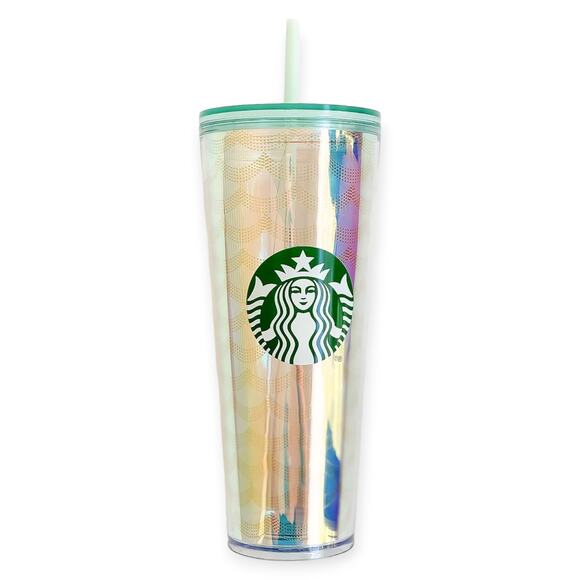 Starbucks Iridescent Mermaid Scale 24 Oz Venti Tumbler - Picture 2 of 8